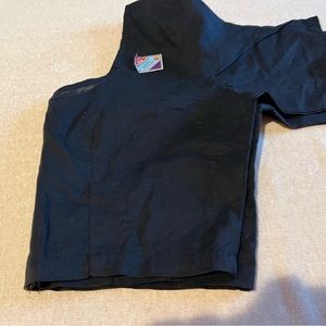 Brand new black cotton blouse
